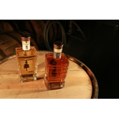 【のし付き】丹沢ブレンデットウイスキー(バーボンバレル×シェリーバレル)700ml×各1本