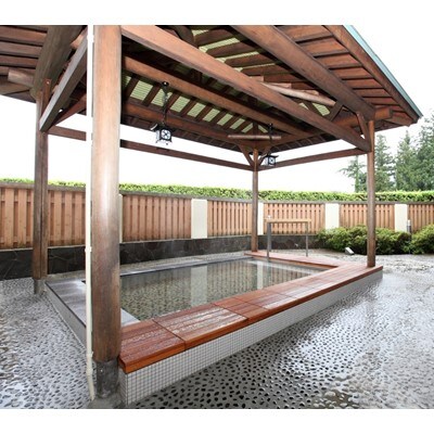 【天然温泉ラ・フランス温泉館ホテル湯楽々】　季節の松花堂弁当付き日帰り温泉ペア券