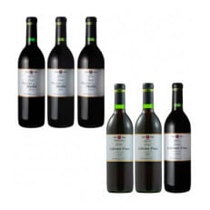 【エーデルワイン】シルバー赤沢メルロー・カベルネ・フラン　　ヴィンテージ飲み比べ6本セット | ふるさと納税のお礼品