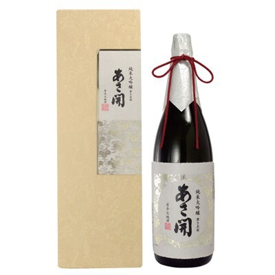 【酒蔵あさ開】純米大吟醸　磨き五割　1,800ml×1本 | ふるさと納税のお礼品