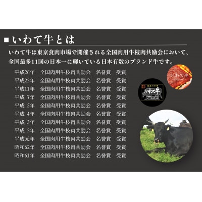 岩手県産黒毛和牛】いわて牛切り落とし1kgセット(250g×4パック