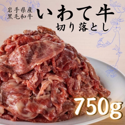 いわて牛切り落とし750gセット(250g×3パック)