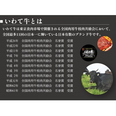 いわて牛切り落とし750gセット(250g×3パック)