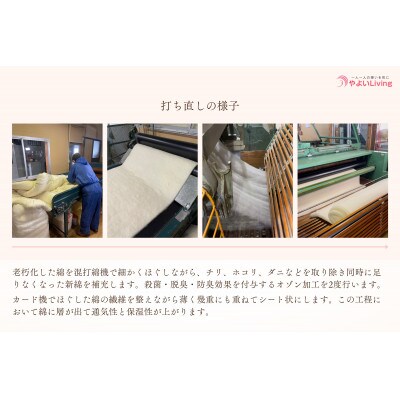 【お任せ柄】受注生産・職人手作りふとん tsumugi クッション(45cm×45cm・1枚)