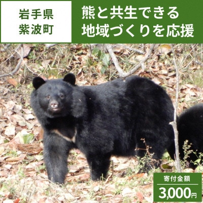 【返礼品なし】クマと里との境界の確保を目指して ～熊出没防止対策・環境整備へのご支援を～3,000円