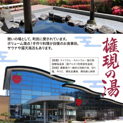 権現の湯　ご利用券　6枚　[R2-09-01]