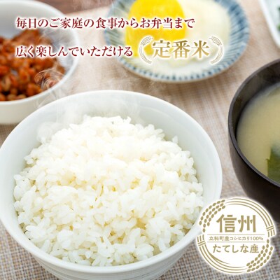 【令和8年産米】 信州たてしな産 蓼科自然の恵 (白米) 10kg