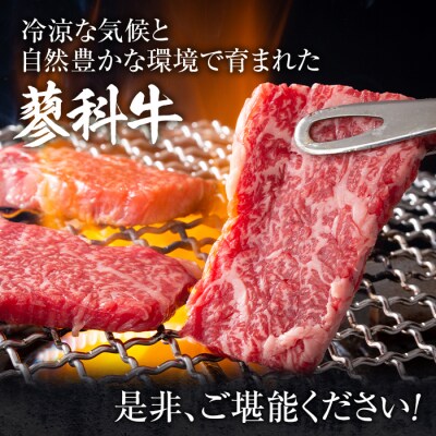 蓼科牛モモ焼肉120g×4　　　　