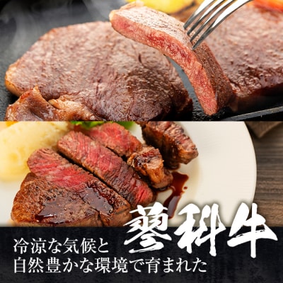 蓼科牛サーロインステーキ200g×1・ヒレステーキ120g×1　　
