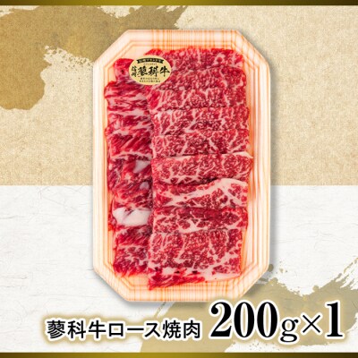 蓼科牛ロース焼肉200g×1　　　