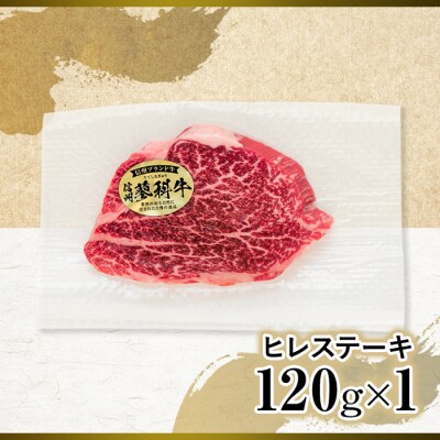 蓼科牛ヒレステーキ120g×1　　
