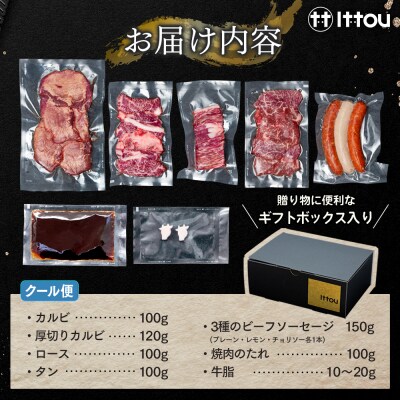 蓼科牛 定番焼肉セット　