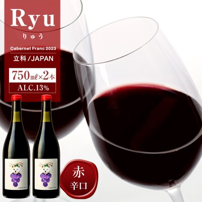赤ワイン(”Ryu")2本セット