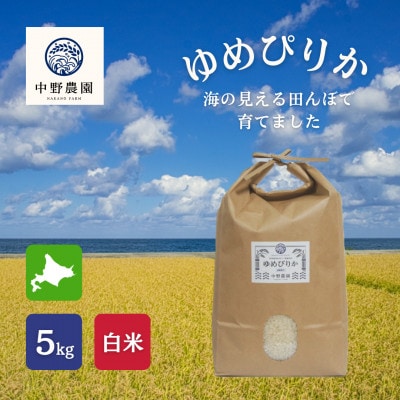 ゆめぴりか 白米5kg【2025年産】