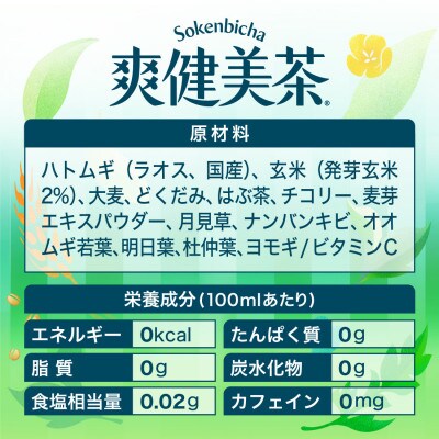 爽健美茶2.0LPET×6本