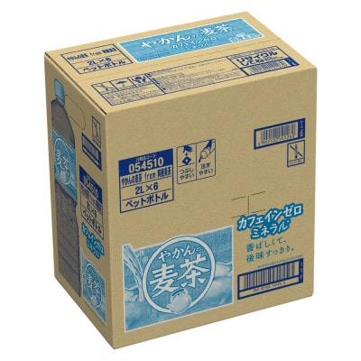 爽健美茶やかんの麦茶2.0LPET×6本