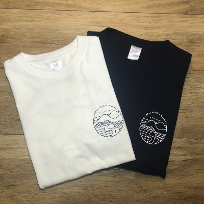 季節の花寄せ植え&N.T.CYAGIグッドシンボルTシャツSサイズ　ムラカミブッサン