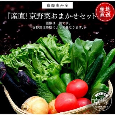 【産地直送】旬のお野菜詰め合わせ 京野菜セット 6～8種類