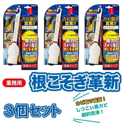 根こそぎ革新×3個セット　カビ取り宣言!しつこい黒カビ劇的洗浄【株式会社宮崎化学】