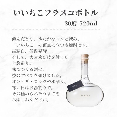 いいちこ フラスコボトル 30度 720ml 2本【104303401】【山添産業】