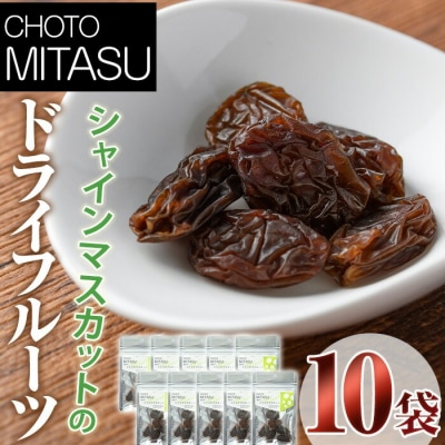 CHOTO MITASU シャインマスカット10袋【100701601】【宮田ファミリーぶどう園】