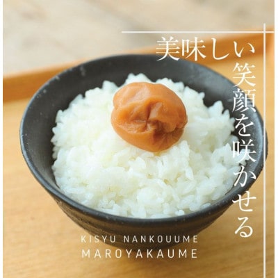 紀州南高梅　程よい甘さと塩味の梅干 ほのか250g・普通粒(塩分約8%)×4パック
