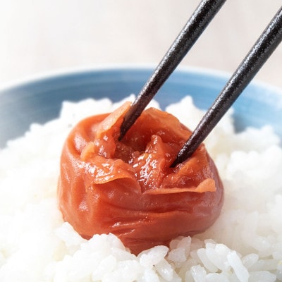紀州南高梅《つぶれ梅セット》しそ漬け梅　塩分3%(1.2kg)
