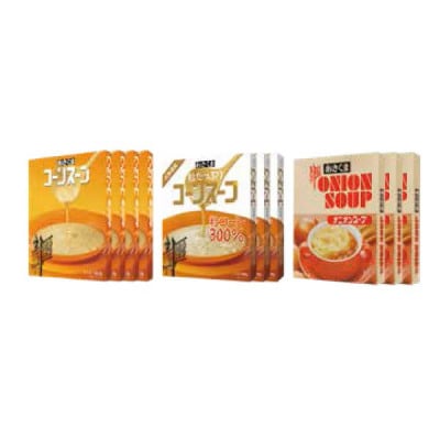 【あさくま】あさくまスープ3種詰合せ　180g×10個入