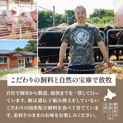 【無添加・無着色】こだわりブロックベーコン 250g×2パック 北海道産豚肉　ギフト