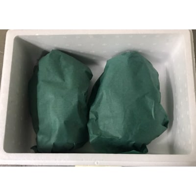 さとふる限定　高級特特特(3とく)の毛ガニ 約550g～600g×2杯