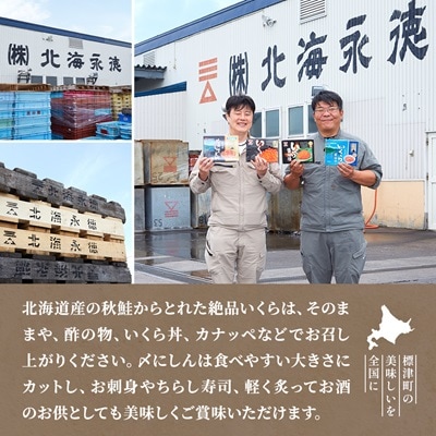 北海道産 いくら醤油漬 250g×1箱 & 〆にしん 4枚入×3袋