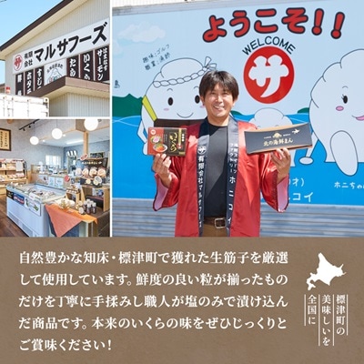 【令和6年新物】塩いくら120g×2パック 塩漬け イクラ 北海道 人気 おすすめ 小分け 天然