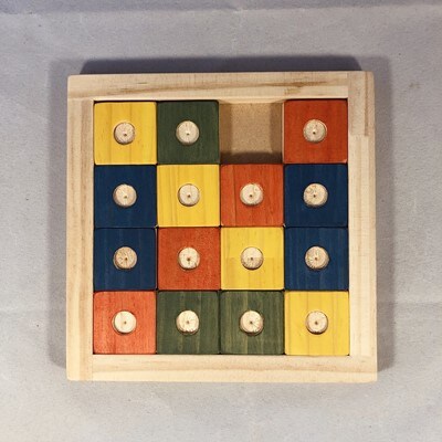 木のおもちゃ「脳トレパズル&ゲームセット3F」