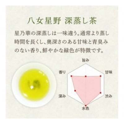 訳あり品　八女星野茶　深蒸し茶1100g(田川市)