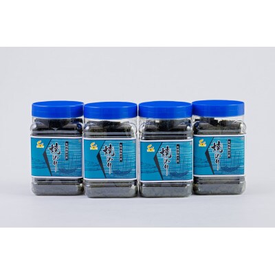 【毎月定期便】有明海産　焼き海苔ボトル4本 (10切100枚×4本計400枚)(田川市)全3回