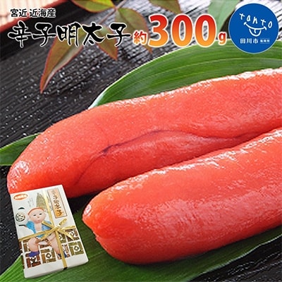 宮近 近海産 辛子明太子(約300g)(田川市)