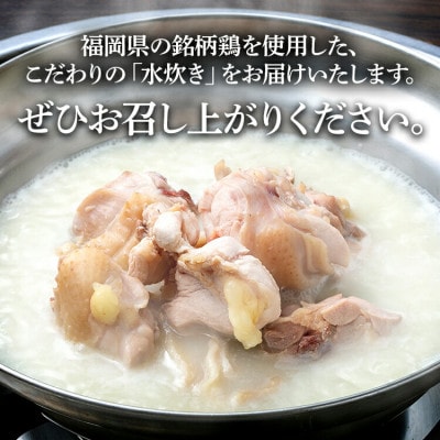 博多の歴史『水炊き』食べくらべ2種セット【2～3人前】(田川市)