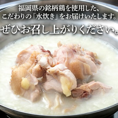 上田商店 ありた鶏水炊きセット【5～6人前】追い地どりセット(田川市)