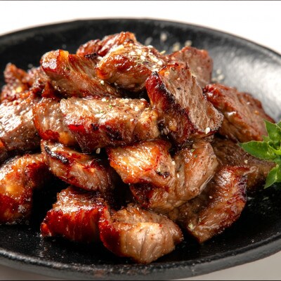 【A4～A5】博多和牛サイコロステーキ　800g(400g×2p)(田川市)