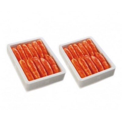 無着色辛子明太子「旨辛」1.2kg(600g×2)【田川市】