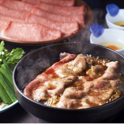 【毎月定期便】博多和牛厳選肩ロースうす切り　500g×2パック　計1kg(田川市)全5回