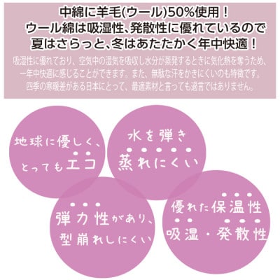 羊毛混敷き布団 ブルー【品名:レンゲ】(7202)