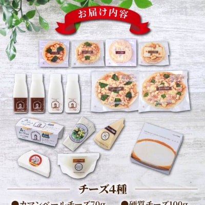 アトリエ・ド・フロマージュ 新・バラエティセット (チーズ ピザ ヨーグルト チーズケーキ) 