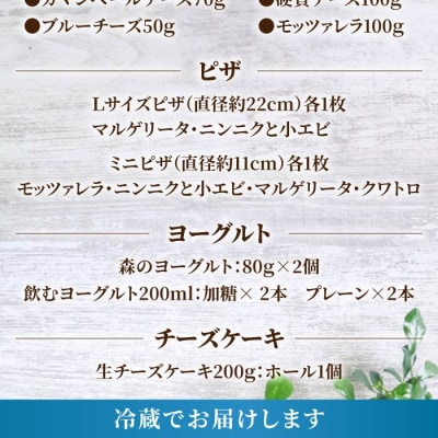 アトリエ・ド・フロマージュ 新・バラエティセット (チーズ ピザ ヨーグルト チーズケーキ) 