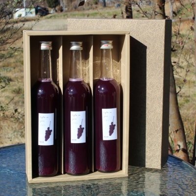 萬果園巨峰ジュース 500ml×3本セット
