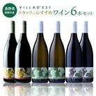 ヴィラデストワイナリー スタッフのおすすめワイン6本セット