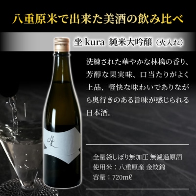  日本酒・大信州「ひとごこち」と坐kura「金紋錦」の飲み比べセット