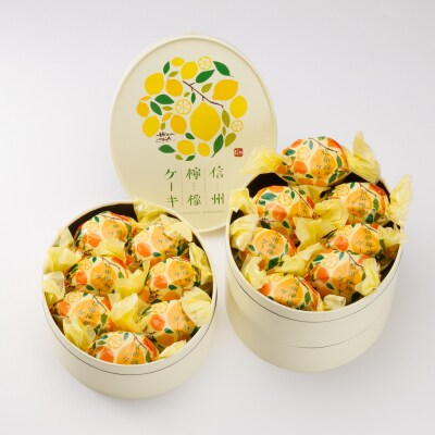 【12回定期便】御菓子処花岡　檸檬ケーキ14個