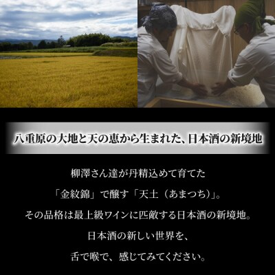 【ギフト包装】八重原産 金紋錦で醸す純米大吟醸「天土 AMATSUCHI」