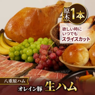 【信州オレイン豚】生ハム「原木1本 サブスク」18ヶ月～24ヶ月熟成( 八重原ハム)